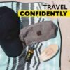 Beard Club Travel Toiletry Bag for Men: Durable, Lightweight & Roomy Men's Toiletry Travel Bag for Grooming Essentials, Shaving Kit, Shower & Bathroom Accessories - Stylish Men's Travel Toiletries Bag - Image 4
