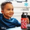 Simple Modern Disney Princess Kids Water Bottle with Straw Lid | Reusable Insulated Stainless Steel Cup for Girls, School | Summit Collection | 14oz, Princess Rainbows - Image 5