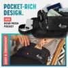 Money belt for travel - RFID slim passport holder men/women travel wallet hidden pouch under clothes to protect your information and money travel fanny pack for men/women bag travel essentials - Image 6