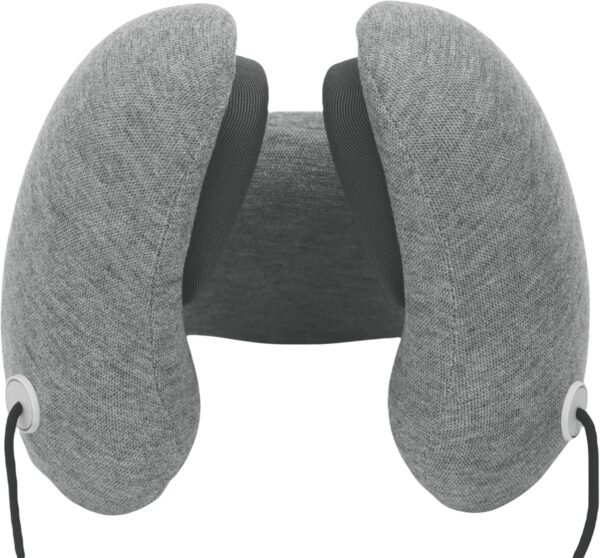 Noise-Canceling Travel Neck Pillow with 25 dB Noise Reduction, All-Round Neck Support, Suitable for Office, Home and Travel(Grayness, Small Size)