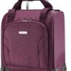Samsonite Underseat Carry-On Spinner with USB Port, Purple, One Size