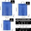 Storage Master Compression Packing Cubes Travel Accessories Packing Organizers Compression Bags for Travel, Travel Essentials Compression Cubes for Luggage Suitcases (Blue) - Image 3