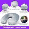 Neck Pillow for Traveling, Comfort Pal Memory Foam Travel Pillow with Carry Bag and Washable Cover - Eliminate Neck Pain in Cars, Planes, or When Sleeping at Home - Image 2