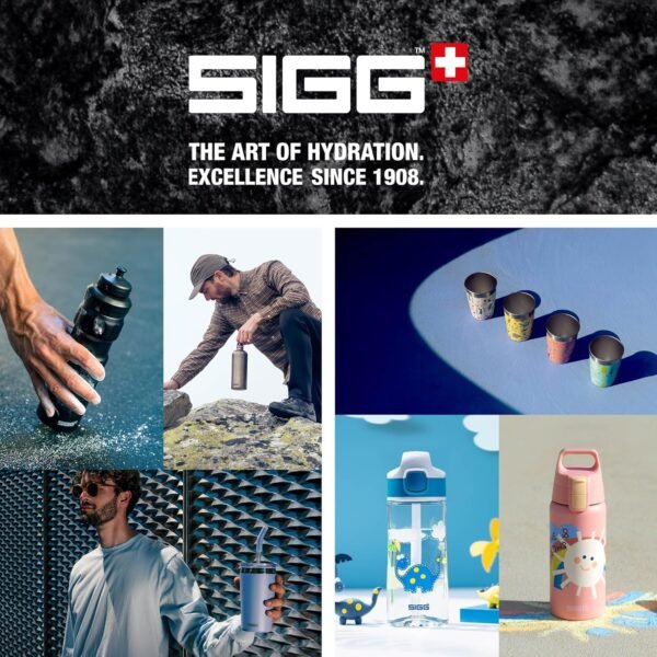 SIGG - Stainless Steel Kids Bottle - Shield One - Suitable For Carbonated Beverages - 17 Oz - Image 6