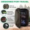 COR Surf Carry On Travel Backpack | NOW with Premium YKK Zippers | Flight Approved Carry On Laptop Backpack with Secret Passport Pockets | The Island Hopper (28L, Army Green) - Image 2