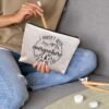 World Traveler Makeup Bag,Travelers Gift,Adventure Makeup Bag,Gifts For Women Who Like To Travel,I Haven't Been Everywhere But It's On My List - Image 2