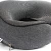 Neck Pillows for Travel - Airplane Pillow – Memory Foam for Kids & Adults – Travel Neck Pillow & Airplane Travel Essentials for Sleeping Support On Flight Or Car (Graphite Grey)