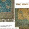 Achillea Soft Silky Reversible Paisley Pashmina Shawl Wrap Scarf w/Fringes - Image 7