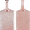 Travelambo 4 Pack Leather Luggage Tags for Suitcases Travel Tags - Image 2