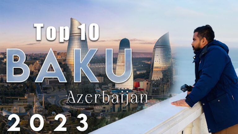 Top 10 Best Places to visit Baku Azerbaijan 2023 |  English All Baku In One Video  | Baijan Travels