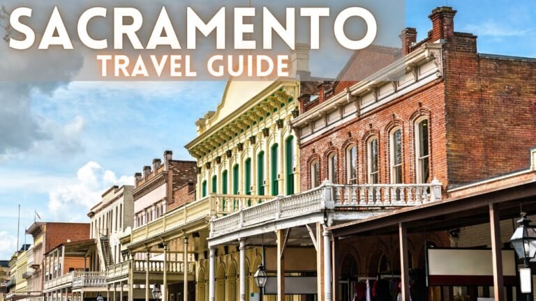 SACRAMENTO CALIFORNIA TRAVEL GUIDE 4K