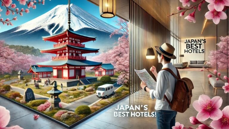 Top 3 Best Hotels and Must-Visit Places in Japan!