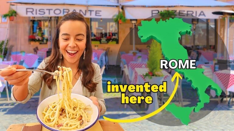 EATING THE 10 BEST ITALIAN FOODS WHERE THEY WERE INVENTED! (Italian Food Vlog 🇮🇹)