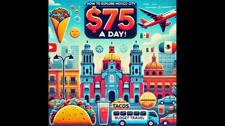 How to Explore Mexico City on $75 a Day – Budget Travel Tips!