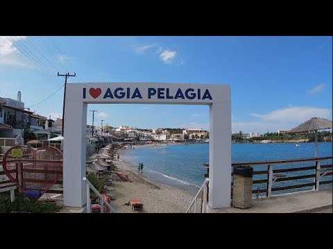 Agia Pelagia Crete! (TOUR & REVIEW) Kreta! Crete Greece