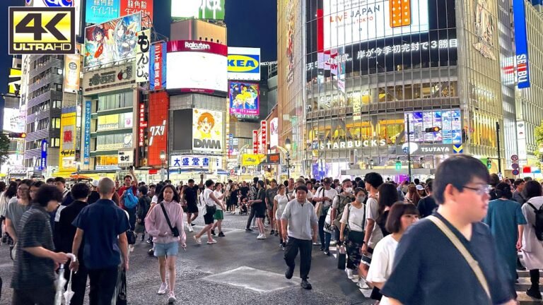 Get Ready for the Most Epic Night Walk in Shibuya Tokyo Japan!