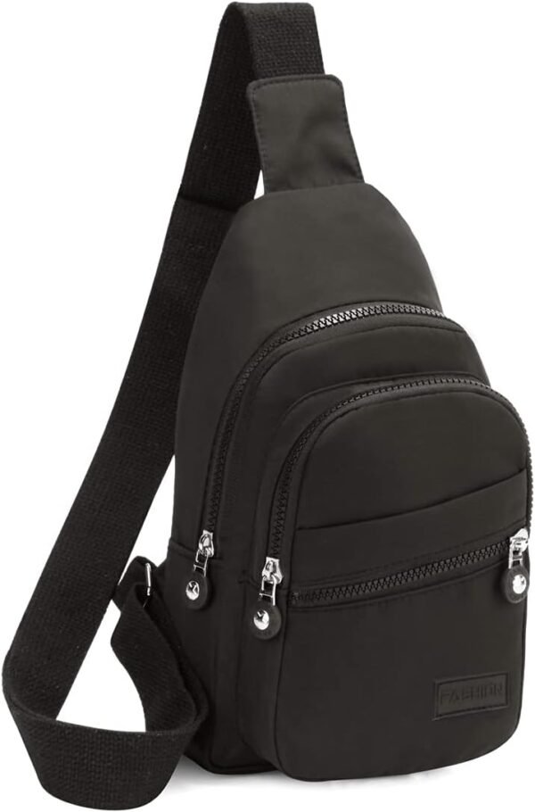 EVANCARY Small Sling Bag for Women Men, Sling Backpack Chest Daypack Crossbody Backpack for Travel Sports Running Hiking