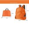 Lightweight foldable backpack outdoor mountaineering bag travel backpack bag Green