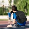 21L Large Backpack with Laptop Compartment, School Backpack, Travel Backpack, Work Backpack for Woman and Man, Casual Bookbags for High School and University for Boys and Girls, Black - Image 4