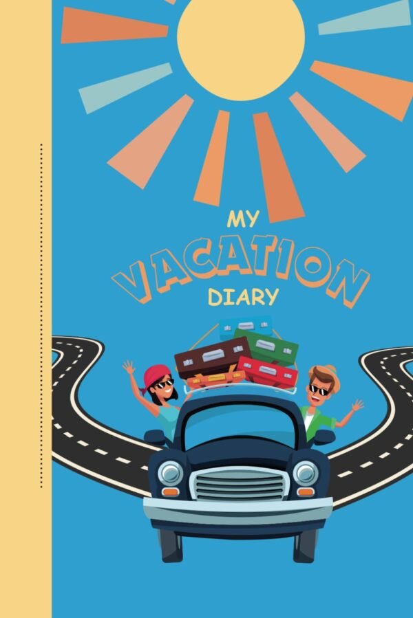 My Vacation Diary: Travel Essentials for Kids Travel Backpack For Airplane, Car Trip, Bus Trip, Or Cruise