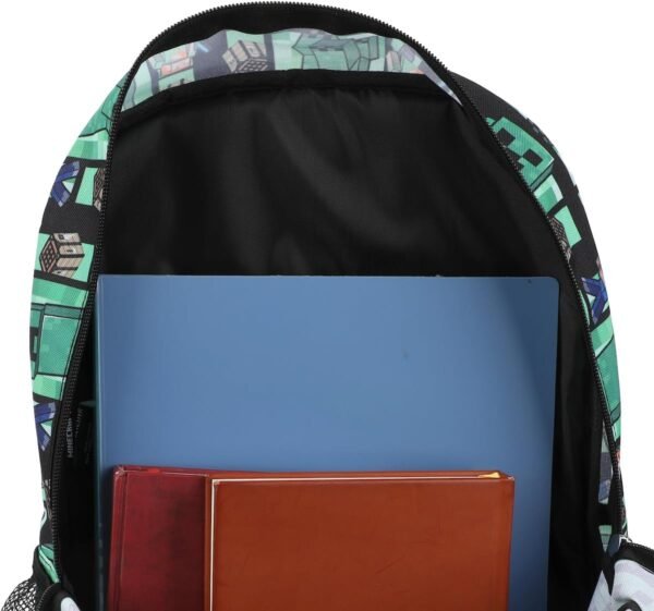 Minecraft Creeper All-Over Print 18” Backpack - Image 5