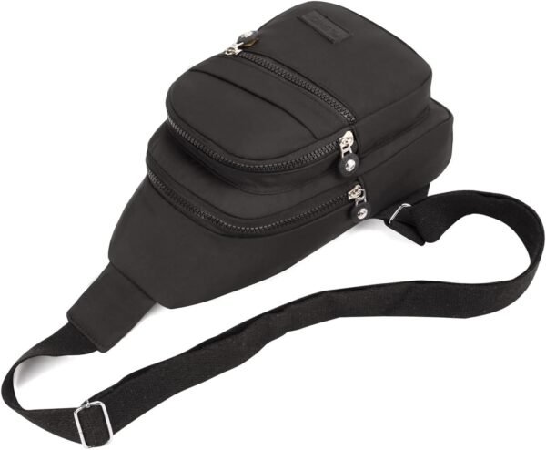 EVANCARY Small Sling Bag for Women Men, Sling Backpack Chest Daypack Crossbody Backpack for Travel Sports Running Hiking - Image 6