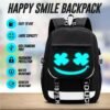 Kids Backpack Boys Anime Backpack Bookbag for Boys School Bag Boys Backpack 8-12 Years Old Middle School Travel Back Pack Teen with USB Charging Port Anti-Theft Lock Shoulder Bag Pensil Case - Image 6