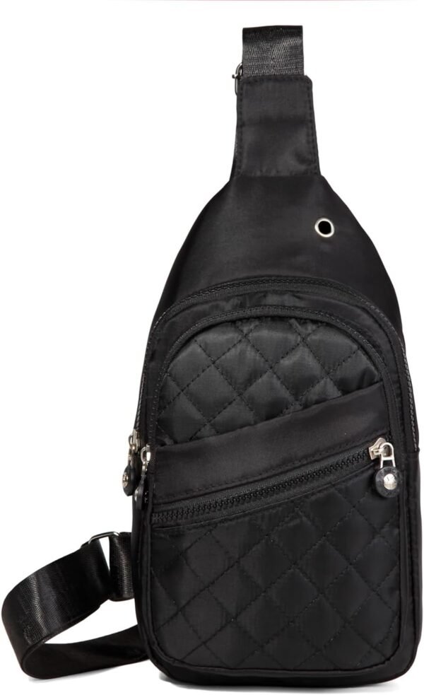 Crossbody Small Sling Backpack Sling Bag for Women Men, Chest Bag Daypack Crossbody for Travel Sport Running Hiking - Image 3