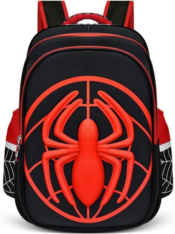 Kids School Backpack, Super Hero Cartoon Schoolbag Lightweight Waterproof Book Bag for Kids Boys Large Capacity Back to School Children Supplies Birthday,Halloween,Christmas Gifts