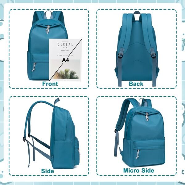 Backpack for Teen Girls Womens School Backpack Laptop Bookbags Travel Casual Rucksack Daypacks - Image 2