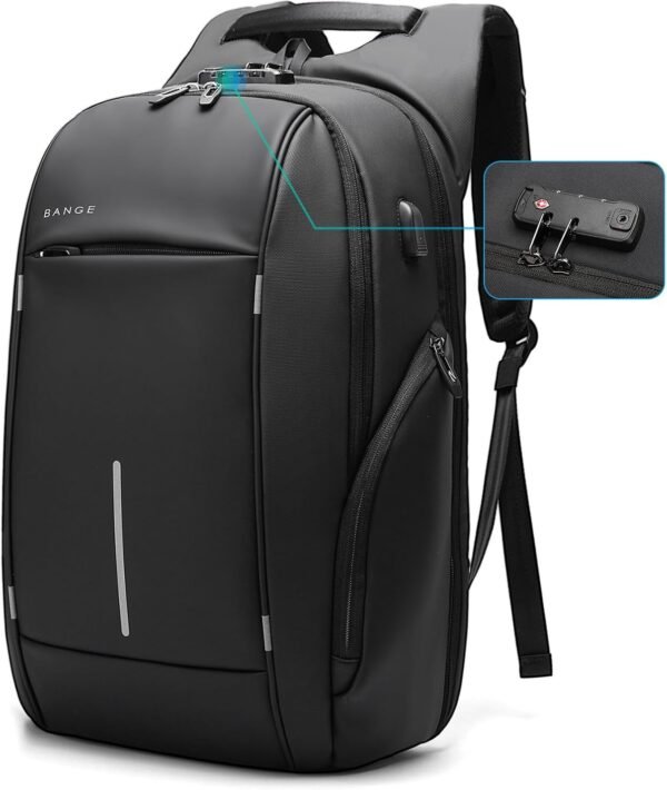 BANGE Travel Backpack,Lightweight Work Backpacks for Men, Laptop Backpack for 15.6Inch, Fashion Backpack for Men and Women…