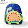mygreen Preschool Backpack for Toddler Boys 2-4, Mini Backpack for School & Travel, Small Kids Child Backpacks, Kindergarten Daycare Cute Baby Bag Light Blue Airplane - Image 6