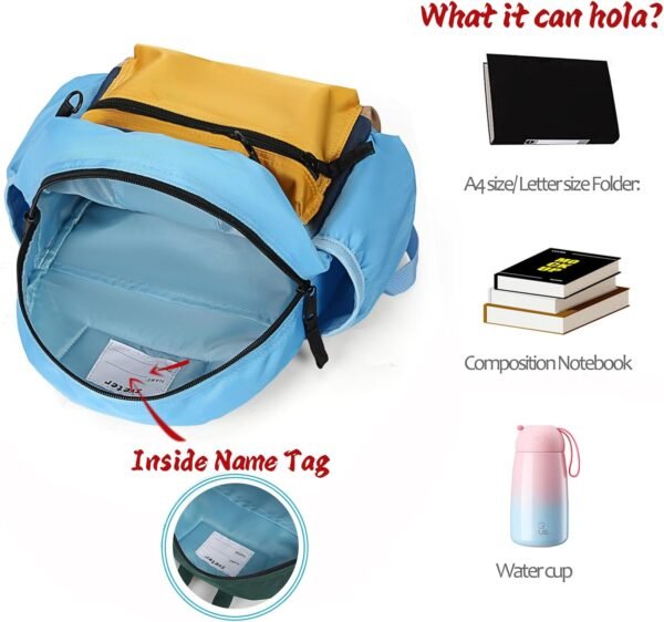 Toddler Backpack for Boys Girls 2-4, Preschool Backpack, Mini Kindergarten Backpack for Kids Gift,12 inch - Image 4