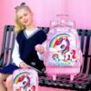 UFNDC 3PCS Rolling Backpack for Girls, Kids Unicorn School Backpacks with Wheels，Travel Roller Wheeled Bookbag - Image 5