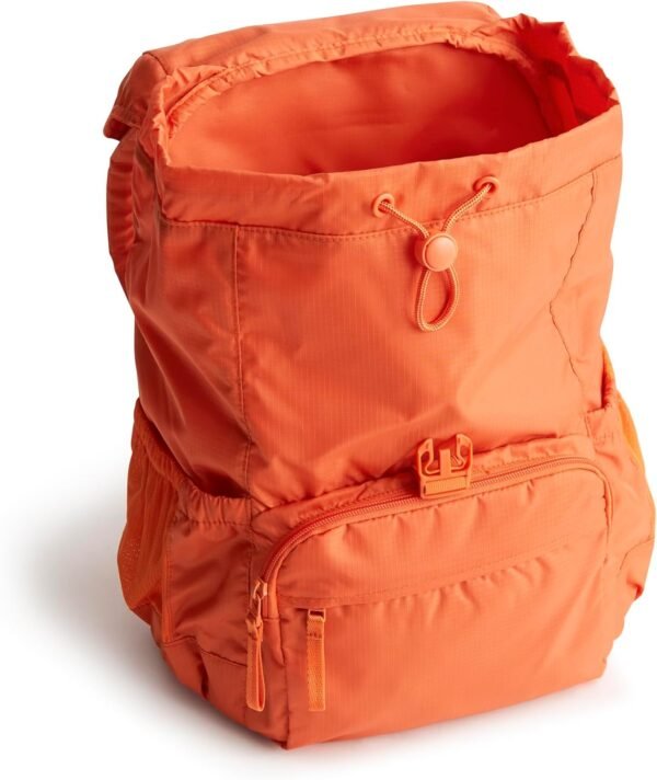 Vera Bradley Women's Ripstop Polyester Berkhill Backpack, Koi Orange, One Size - Image 3