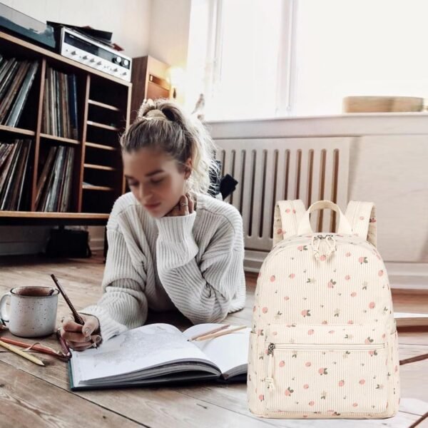 Mini Backpack Women Girls Water-resistant Small Backpack Purse Shoulder Bag for Womens Adult Kids School Travel - Image 5