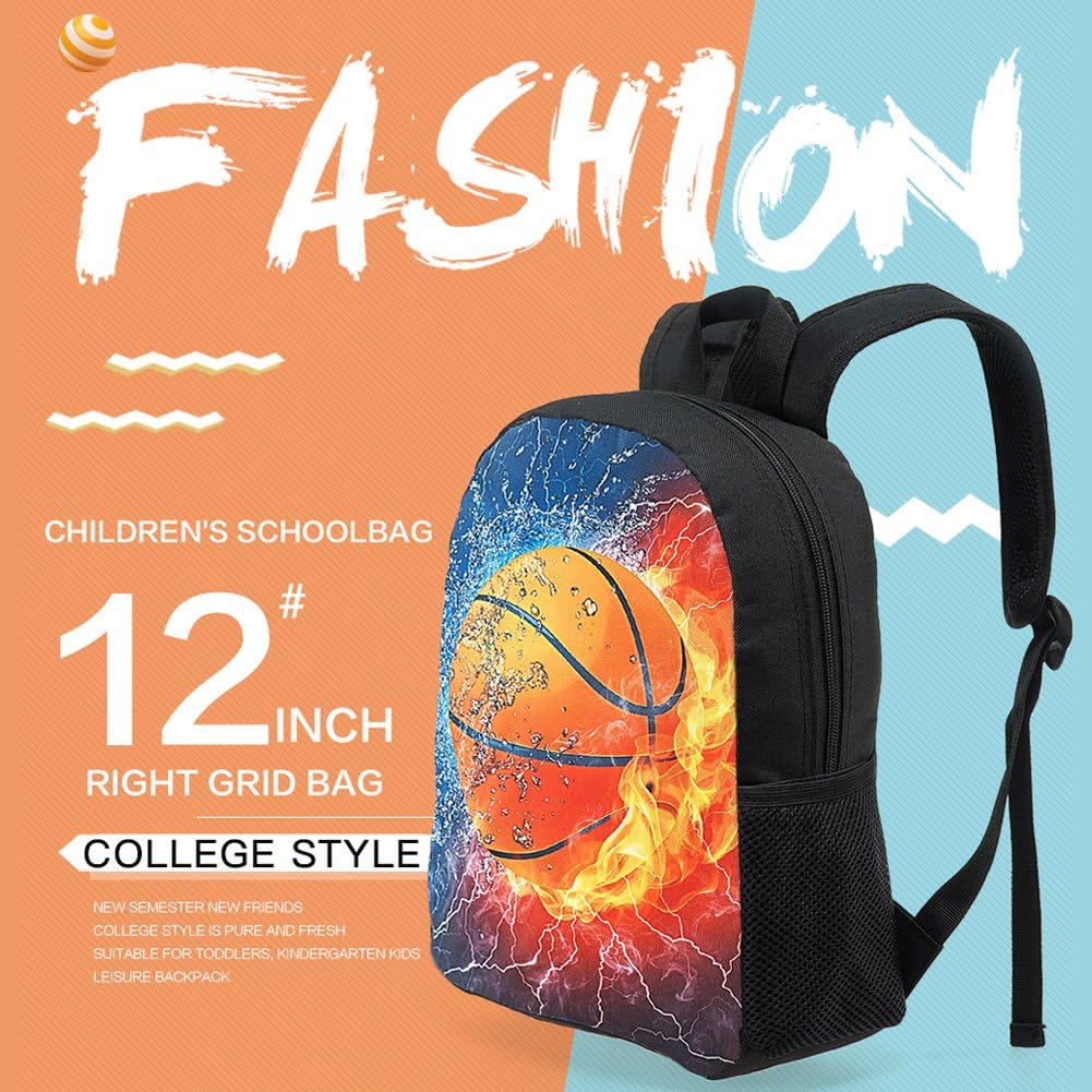 Preschool Backpack, Animals Children School Book Bag Kids Printing Backpacks… 12inch - Image 4