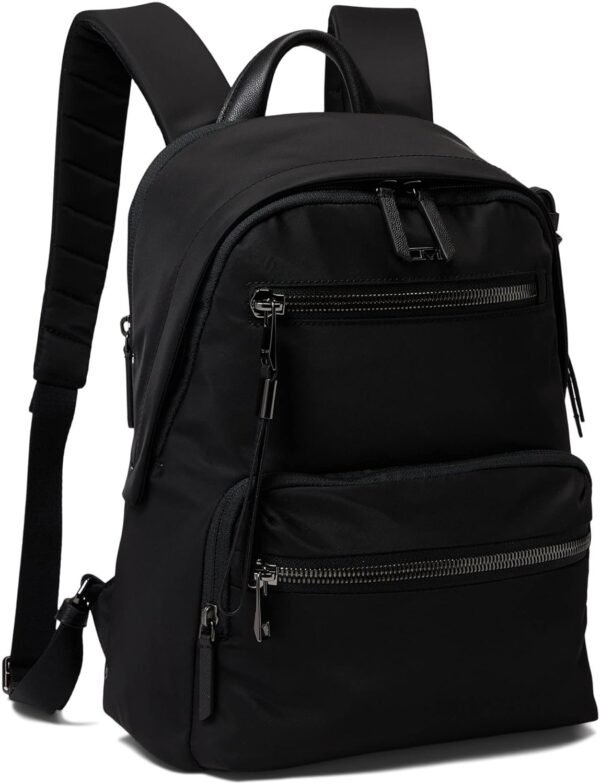 TUMI - Voyageur Denver Backpack - Everyday Nylon Backpack for Business - Premium Travel Backpack for Men & Women - Black & Gunmetal - Image 4