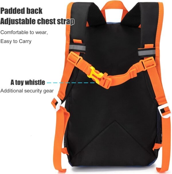 Little Kids Hiking Backpack, Toddler Backpack for Boys or Girls, Ideal for a Day Outdoor Adventures (Purple, Kids - Medium) - Image 4