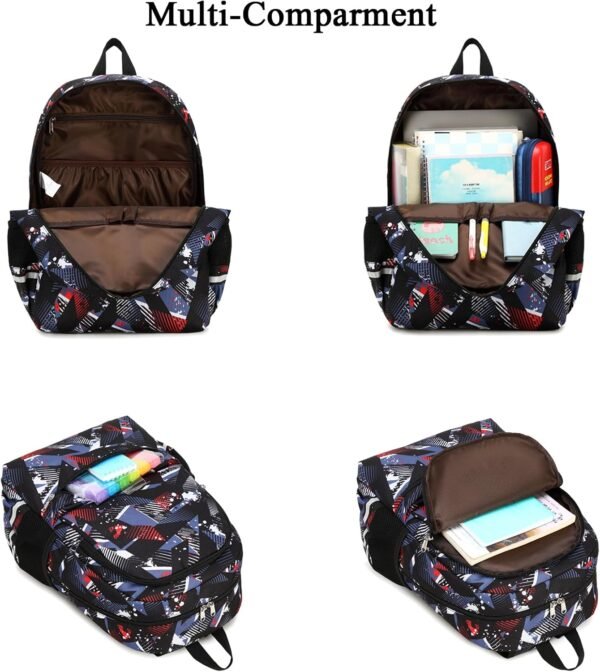 Octsky Kids Backpack for Girls Boys Elementary Primary Middle School Bags for Teens Childs Bookbags Cute Durable Travel Gifts - Image 5