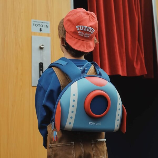 Zoy zoii Toddler Backpack for Boy, Kids Mini Battleship Backpack Gift, Preschool Kindergarten Travel Bag for 2-6 Years - Image 4