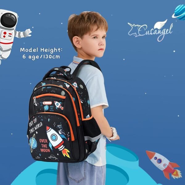 Kids Backpack for Girls Preschool Elementary Kindergarten School Bag 15.6″ Multifunctional Cute Large Capacity - Image 2