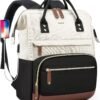 Backpack for Women Work Bags: 15.6 inch Laptop Backpack Purse Waterproof Backpacks with USB Charger College Bookbag Casual Business Computer Backpack for Travel Nurse Teacher