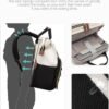 LOVEVOOK Laptop Backpack for Women, 15.6'' Waterproof Nurse Bag Teacher Work Backpack Purse for Women, Travel Computer Backpack for College Office Business Ladies - Image 4