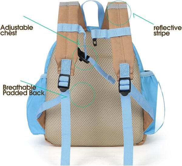 Toddler Backpack for Boys Girls 2-4, Preschool Backpack, Mini Kindergarten Backpack for Kids Gift,12 inch - Image 6