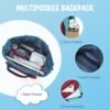 CLUCI Toddler Backpack Kids Backpacks For Boys Preschool Kindergarten Elementary Daycare Backpack For School & Travel Bookbag with 4 Detachable Cute Patches - Image 6