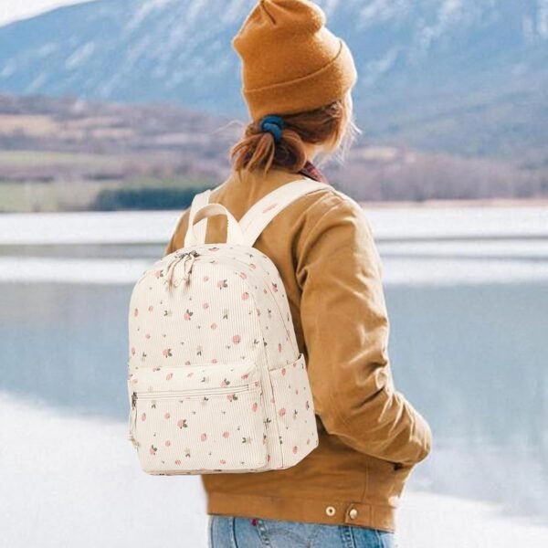 Mini Backpack Women Girls Water-resistant Small Backpack Purse Shoulder Bag for Womens Adult Kids School Travel - Image 2