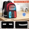 School Backpack For Boys - Gamer Boys Backpack For Kids Children Teens Elementary Middle School - Boys Backpacks Ages 6-18，17″ Video Game Bookbag Travel Back Pack - Image 3