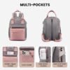 LOVEVOOK Mini Backpack for Women Stylish Waterproof Backpack Purse with USB Port, Cute Bookbag for College School Travel - Image 2