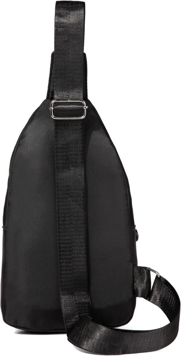 Crossbody Small Sling Backpack Sling Bag for Women Men, Chest Bag Daypack Crossbody for Travel Sport Running Hiking - Image 5